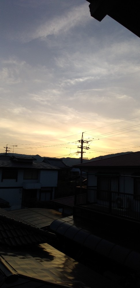 7/10　夕空