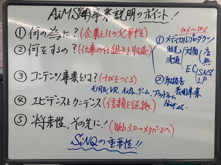 浜松ViOFACTOR販売代理店説明会板書(藤重)