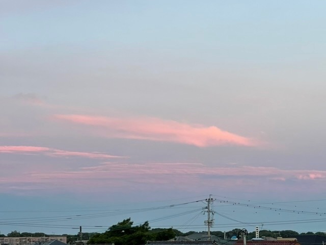 2022/07/05 夕方の空