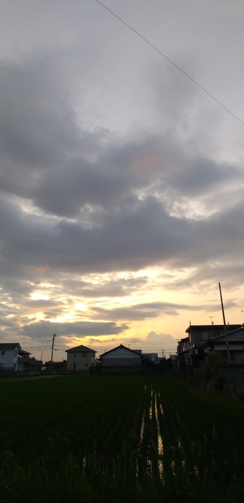 7/12　今朝の空