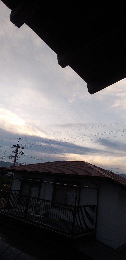 7/23　　夕空