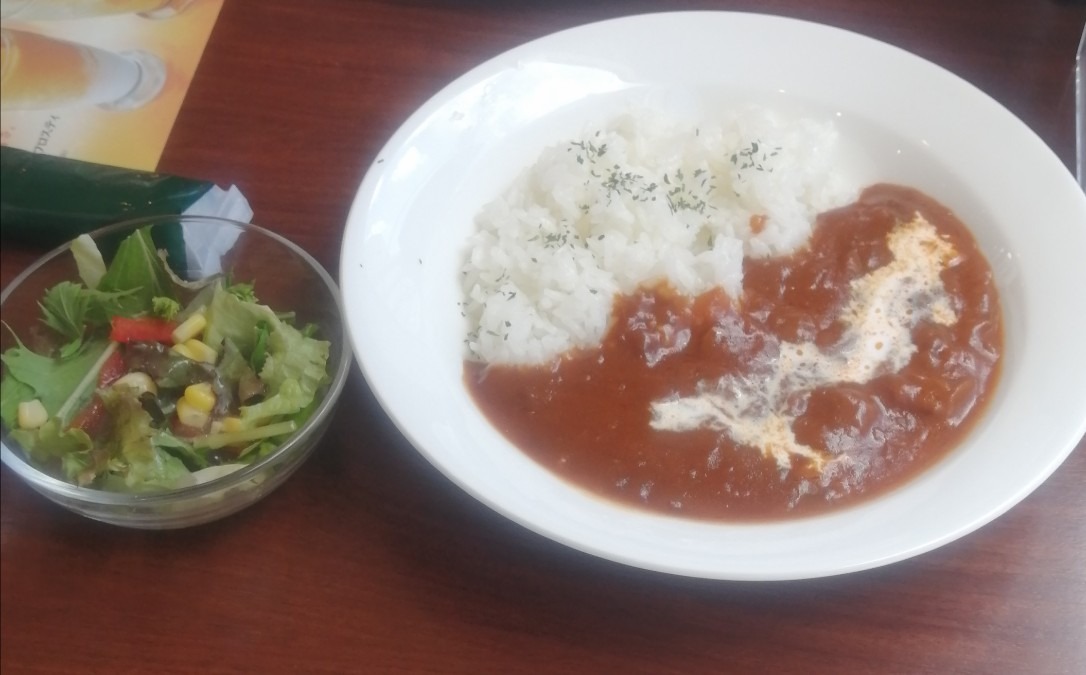 珈琲舘のハヤシライスランチ