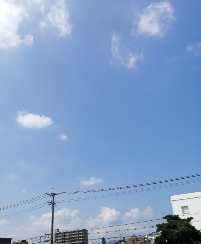 今日の空－7月23日