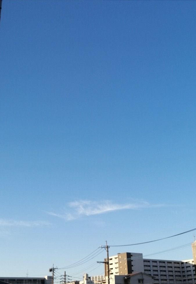 今日の空－7月28日