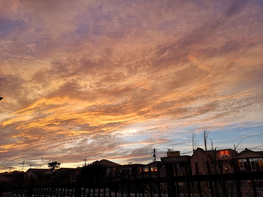 今、空✨✨✨西国分寺　北西の空