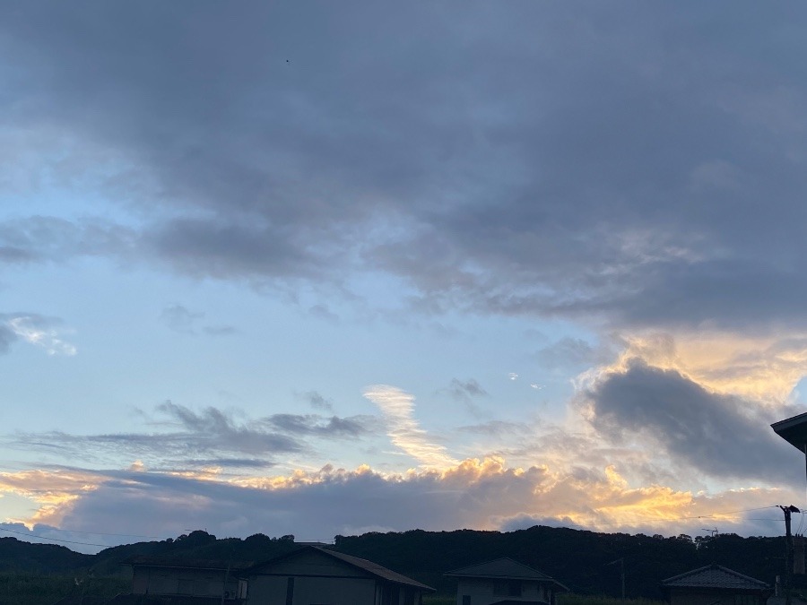 今朝の空　7／28