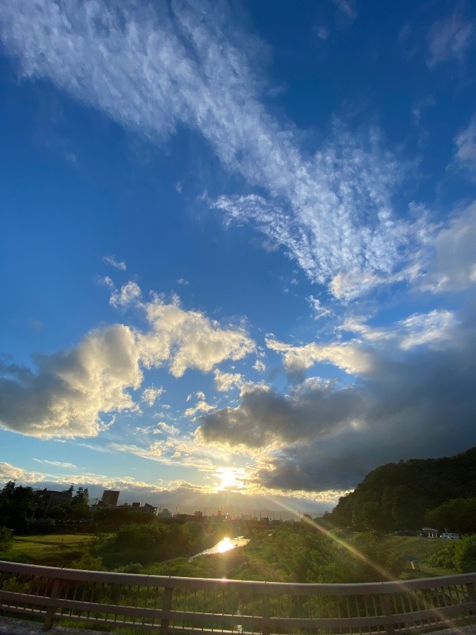 夕焼け🌇🎶🎶🎶