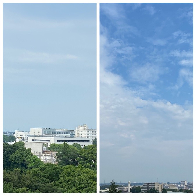 今朝の富士山