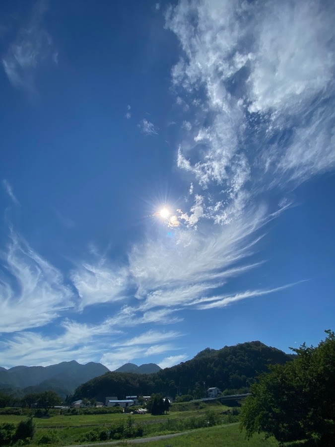 雲と太陽☀️🐉