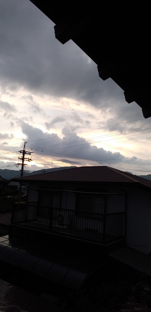 7/7  　夕空