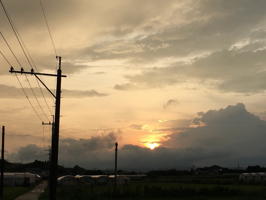 ⭕️空部→   今日の夕やけ（≧∇≦）‼️90.