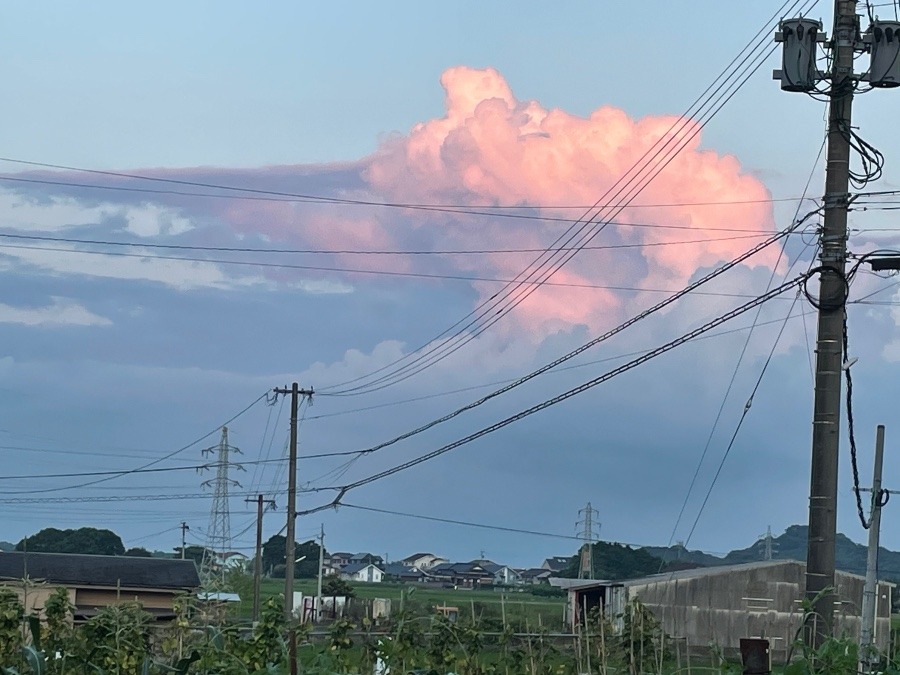 今の空