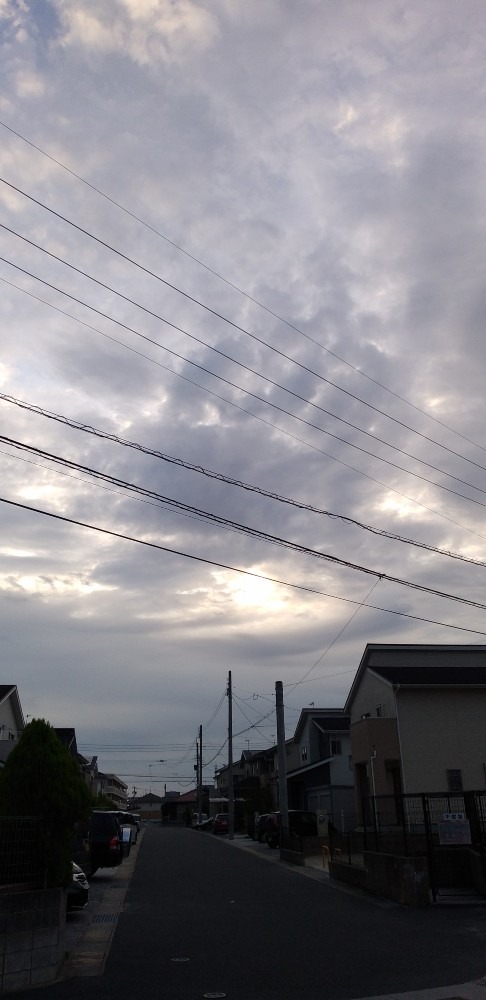 7/3　今朝の空