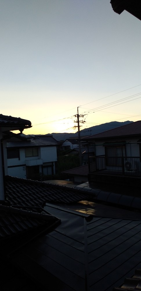 7/1　夕空