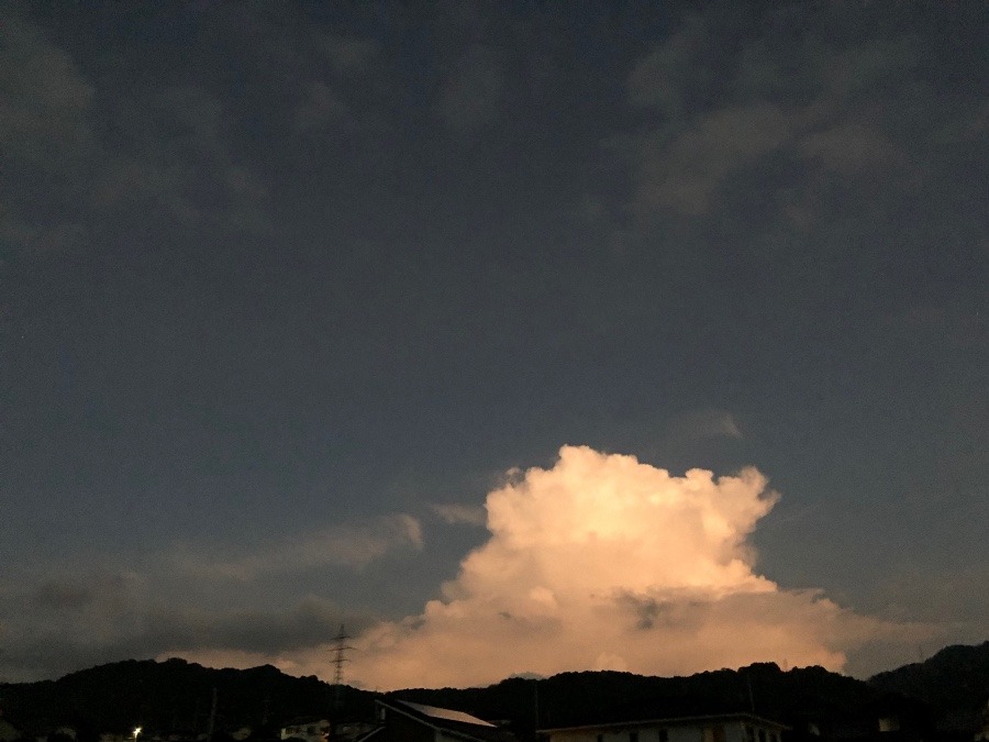 7/21  20時くらいの空