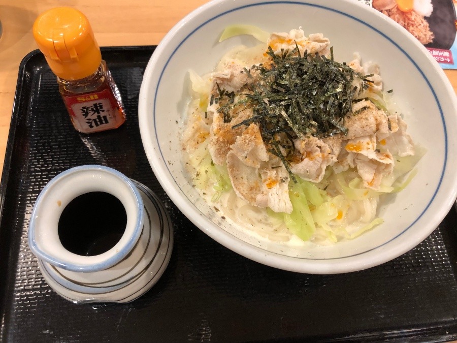 豆乳ぶっかけうどん