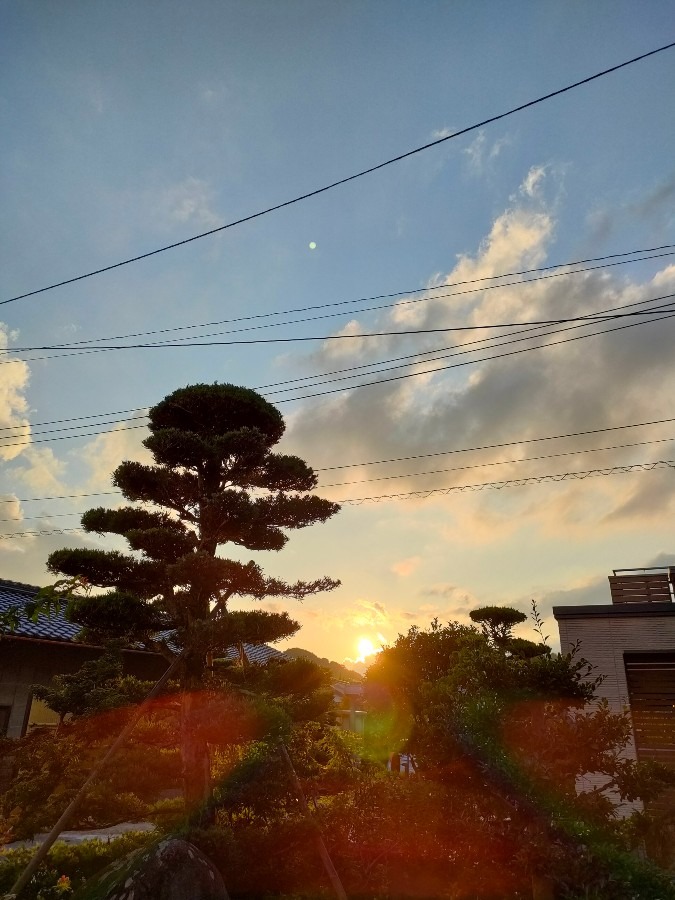 19時の空