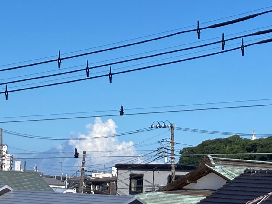 今朝の富士山…❣️