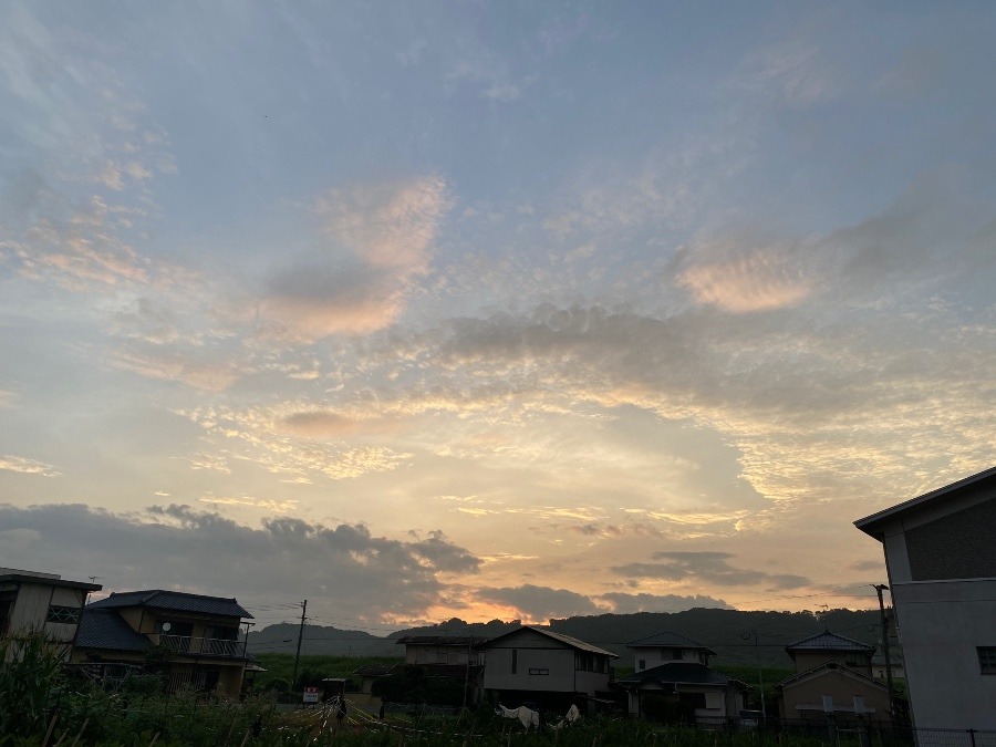 今朝の空　７月７日