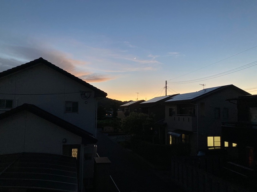✨今日の夕陽✨