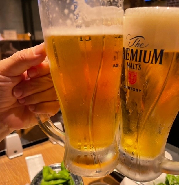 乾杯！今日もありがとう♪