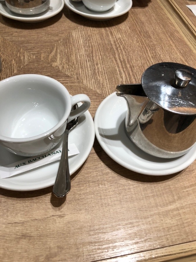 ３分間の蒸らしタイム☕️