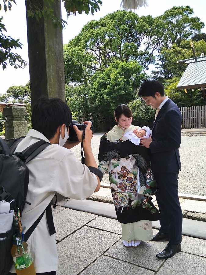 カメラマンと一緒に(*^^*)