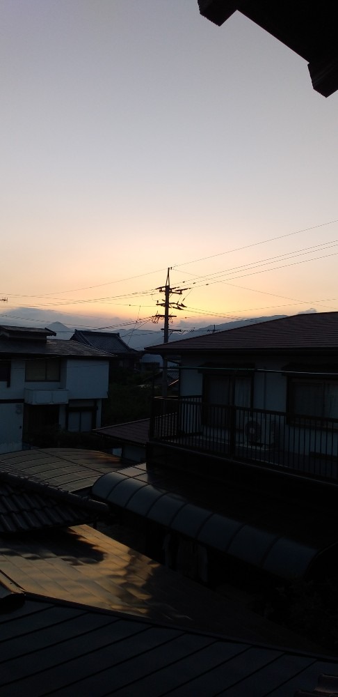 7/9　　夕空