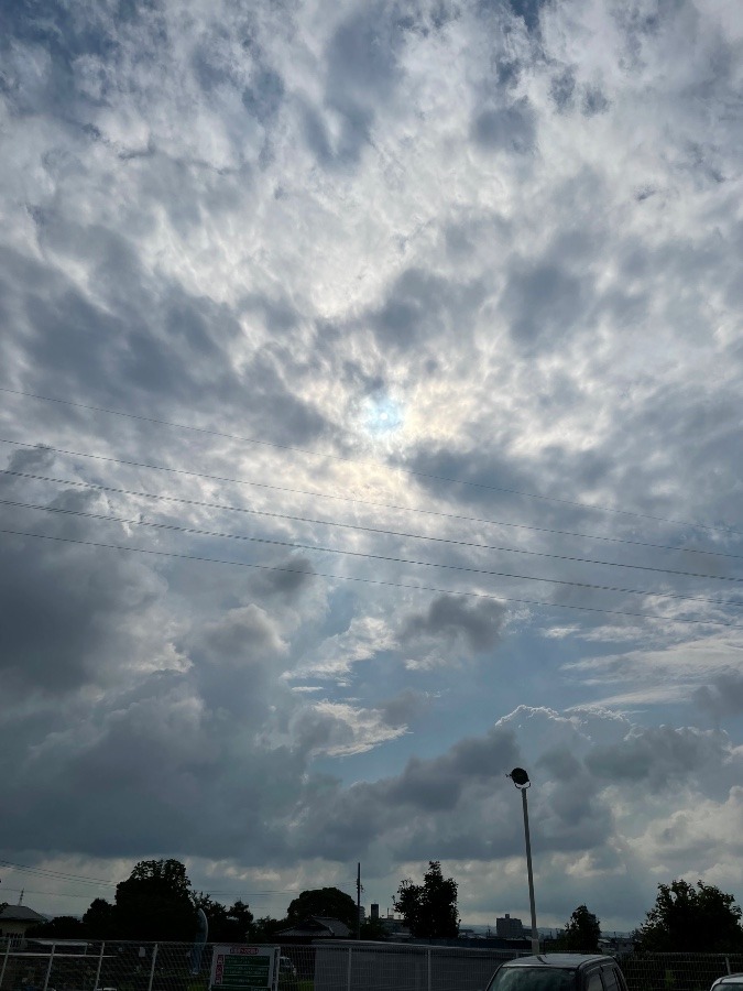 今日の空