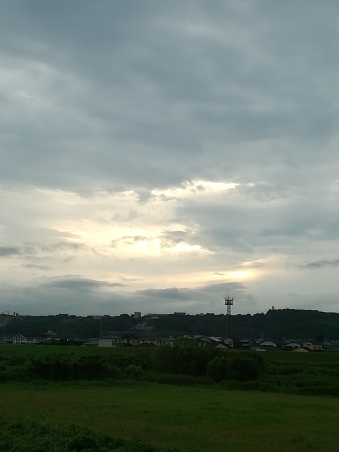 今朝の空