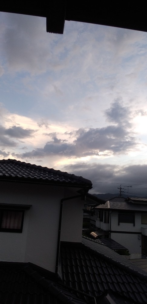 7/30　　夕空