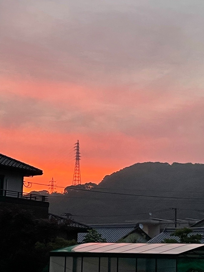 5時の空✨