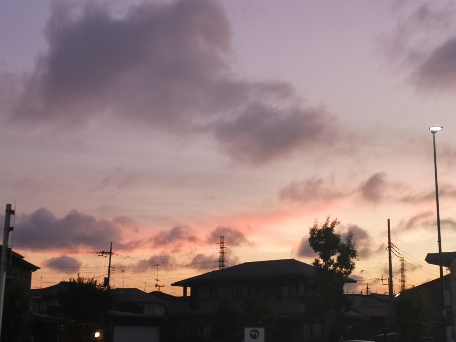 ７月25日午後６時✨国立　西の空