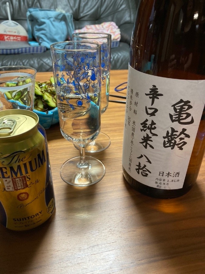 ４人で乾杯🍶