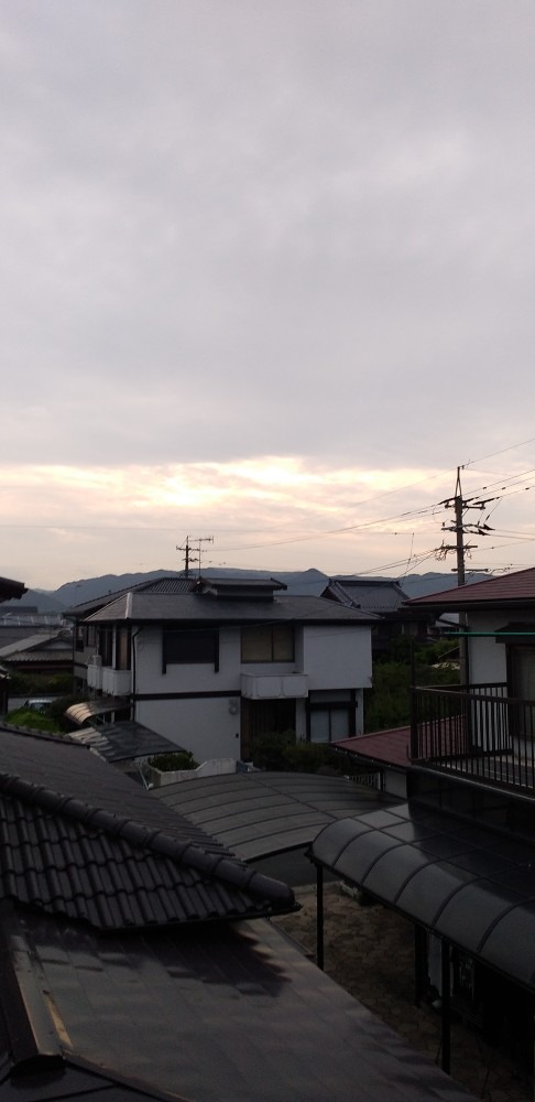 7/13　　夕空