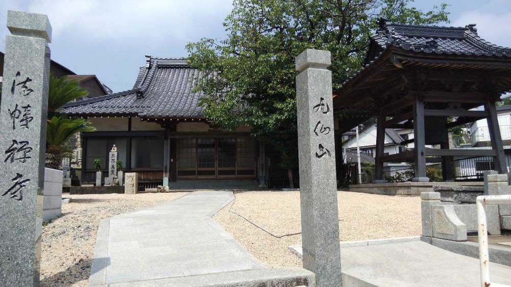 今日のお寺の風景