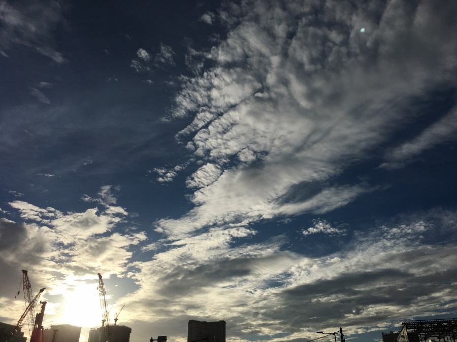 ふと、見上げた空