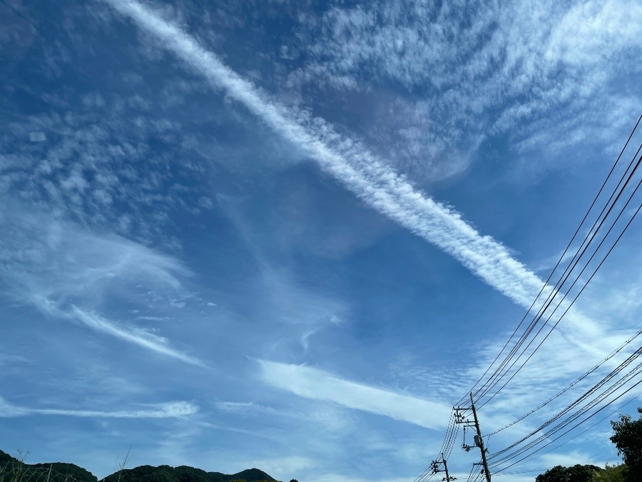 昨日の４時頃の空