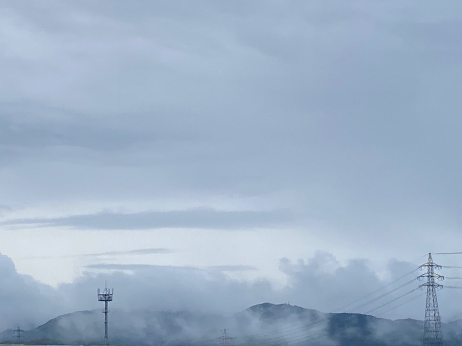 今朝の空