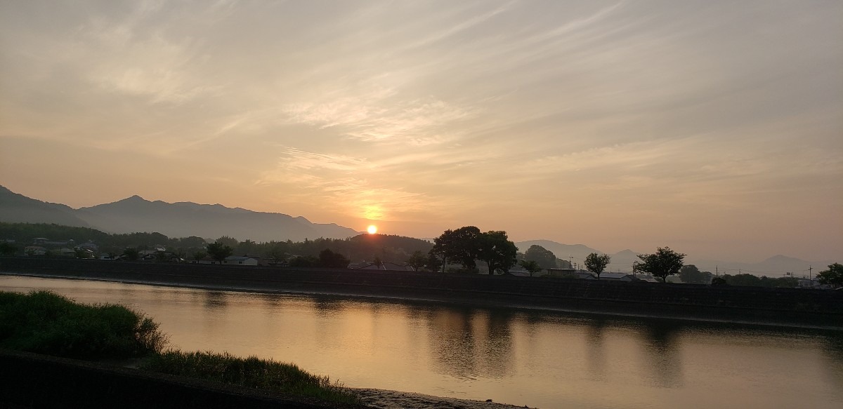 5時35分の朝日🌄