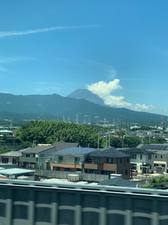 三島側から見た富士山