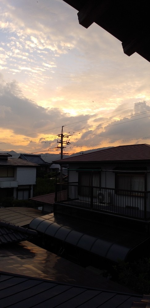 7/11　夕空