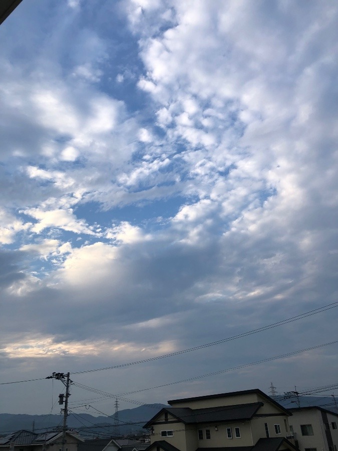 朝の空