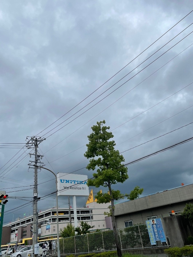 今日も1日曇りだった〜☁️