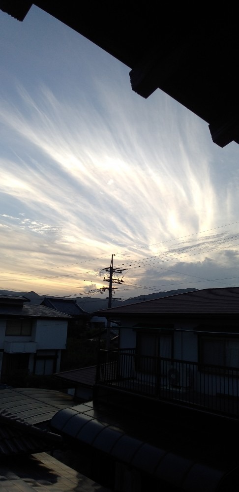 7/12　夕空