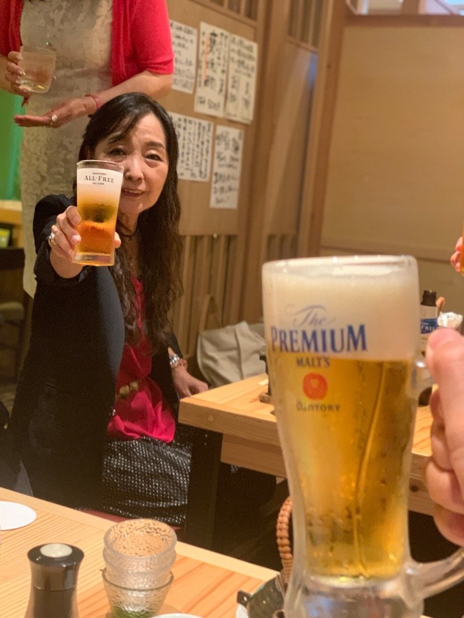 乾杯❗️今日もありがとう❗️