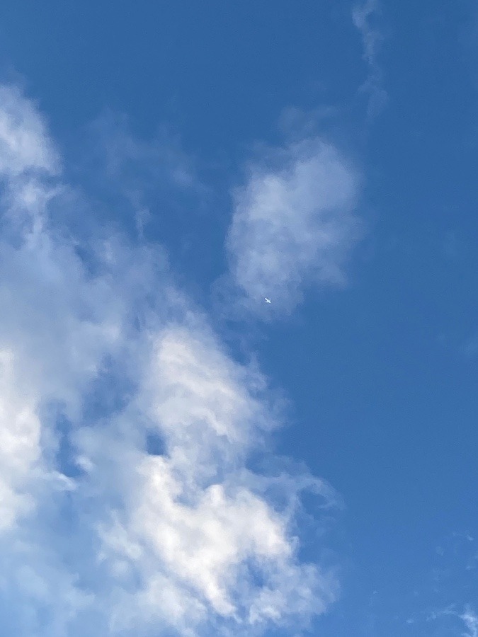 雨の合間の空と雲と☁️❗️