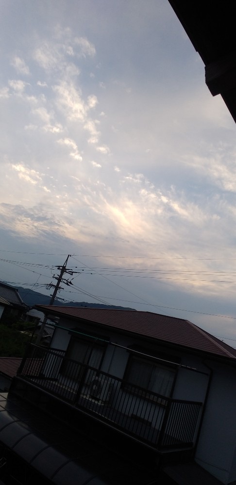 7/17　夕空