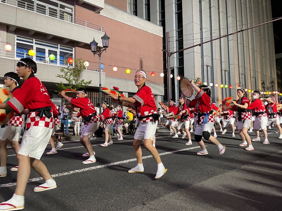 3年ぶりの花笠祭り❣️