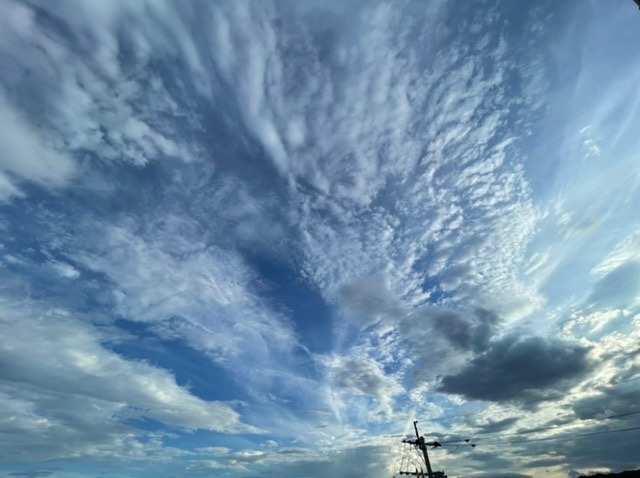 2022/08/18 夕方の空